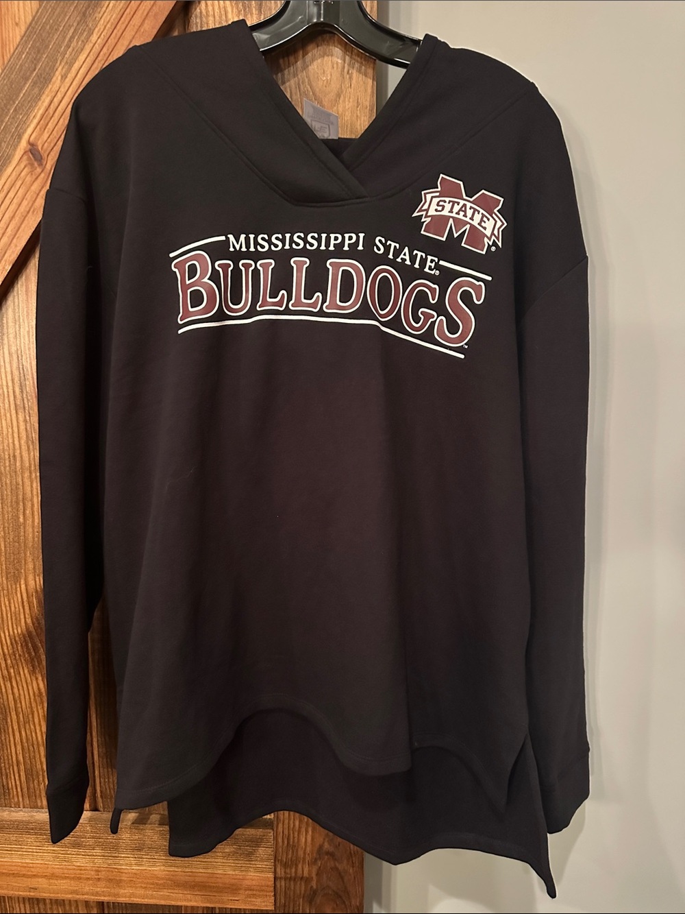 Mississippi State Bulldogs Proedge Black Hoodie-Size XL